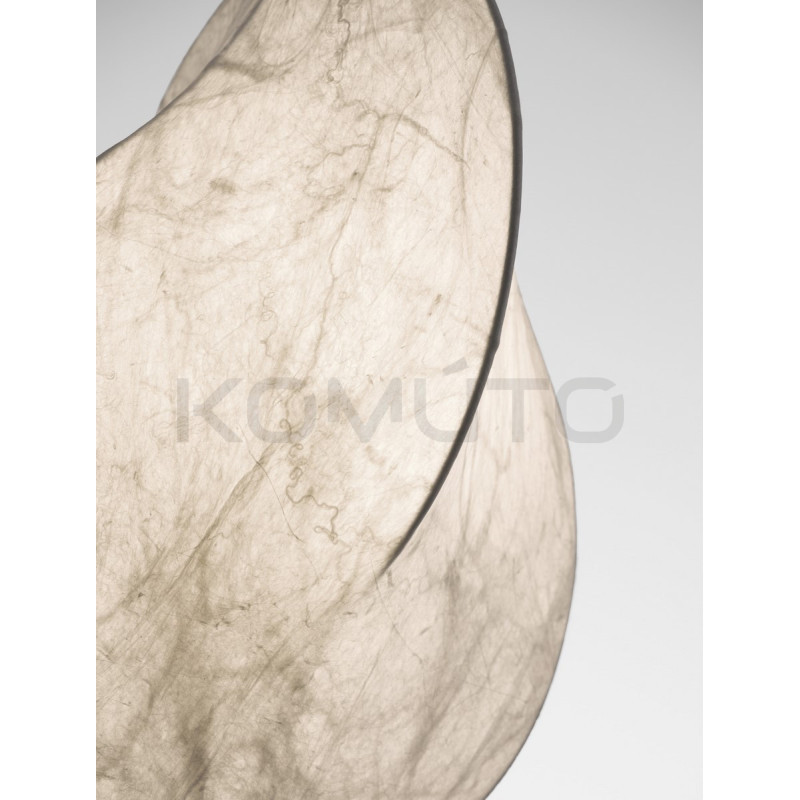 Lampa wisząca Over S1 z jedwabiu Lampa wisząca Over S1 z jedwabiu