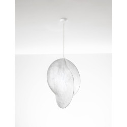 Lampa wisząca Over S2  z jedwabiu Lampa wisząca Over S2  z jedwabiu