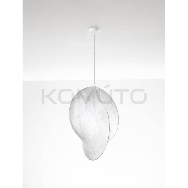 Lampa wisząca Over S2  z jedwabiu Lampa wisząca Over S2  z jedwabiu