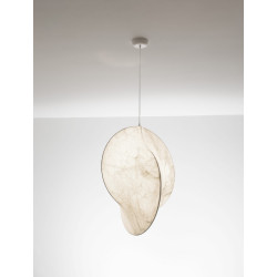 Lampa wisząca Over S2  z jedwabiu Lampa wisząca Over S2  z jedwabiu