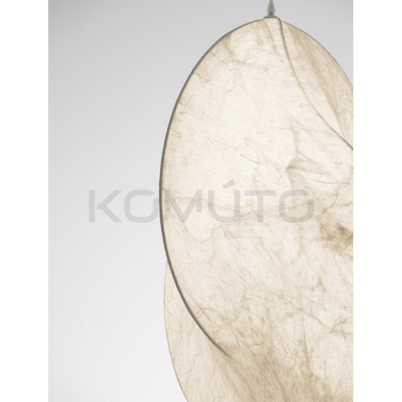 Lampa wisząca Over S2  z jedwabiu Lampa wisząca Over S2  z jedwabiu