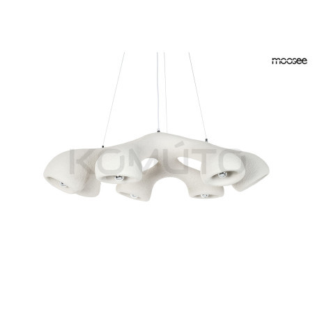 Lampa wisząca biała NIDO