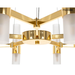 Lampa wisząca złota TUBS 10 Lampa wisząca złota TUBS 10