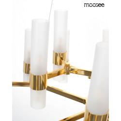 Lampa wisząca TUBS 18 złota Lampa wisząca TUBS 18 złota