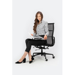 Fotel biurowy AERON PREMIUM czarny nowoczesny komputerowy