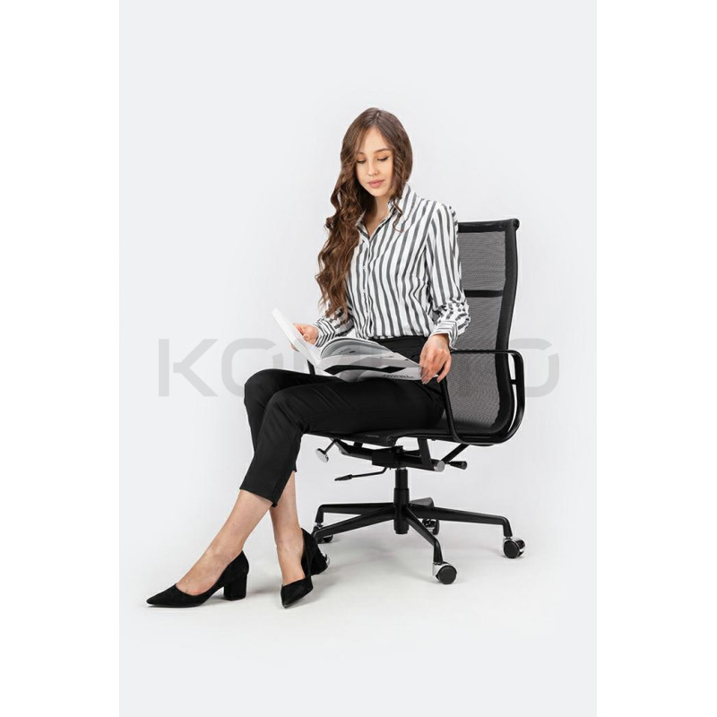 Fotel biurowy AERON PREMIUM czarny nowoczesny komputerowy