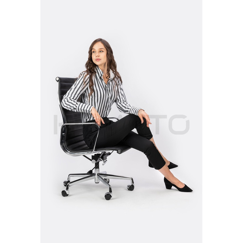 Fotel biurowy AERON PRESTIGE PLUS z czarnym stelażem