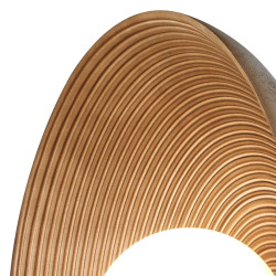 Lampa ścienna ILUSIONI 26 okrągła tarcza w zieleni bieli beżu