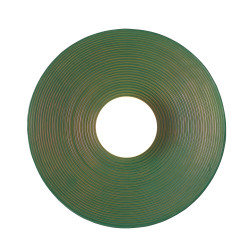 Lampa ścienna ILUSIONI 26 okrągła tarcza w zieleni bieli beżu