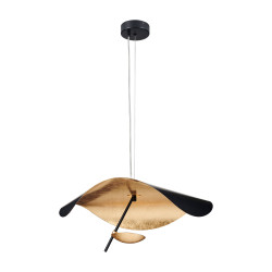 Lampa designerska wisząca STING RAY 40 czarno złota