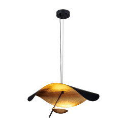 Lampa designerska wisząca STING RAY 40 czarno złota