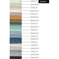 Nowoczesna Sofa z funkcją spania i pojemnikiem ADELE 3 os. Nowoczesna Sofa z funkcją spania i pojemnikiem ADELE 3 os.