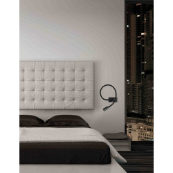 Kinkiet gięty Roma czarny Kinkiet gięty Roma czarny