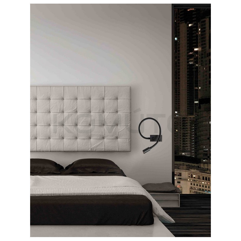 Kinkiet gięty Roma czarny Kinkiet gięty Roma czarny