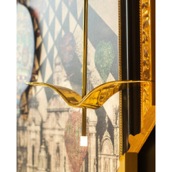 Lampa wisząca glamour GAVI A złota