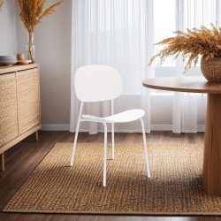 Krzesło Studio białe nowoczesne do kuchni Krzesło Studio białe nowoczesne do kuchni