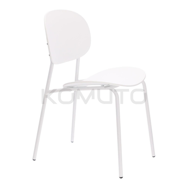 Krzesło Studio białe nowoczesne do kuchni Krzesło Studio białe nowoczesne do kuchni