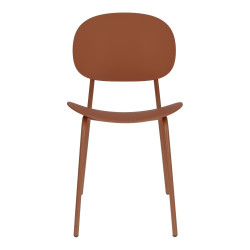 Krzesło Studio brązowe do kuchni do kawiarni