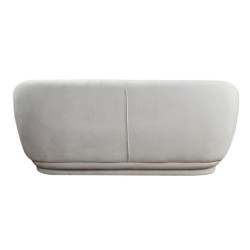 Sofa Balm o zaokrąglonych kształtach 3 osobowa nowoczesna Sofa Balm o zaokrąglonych kształtach 3 osobowa nowoczesna