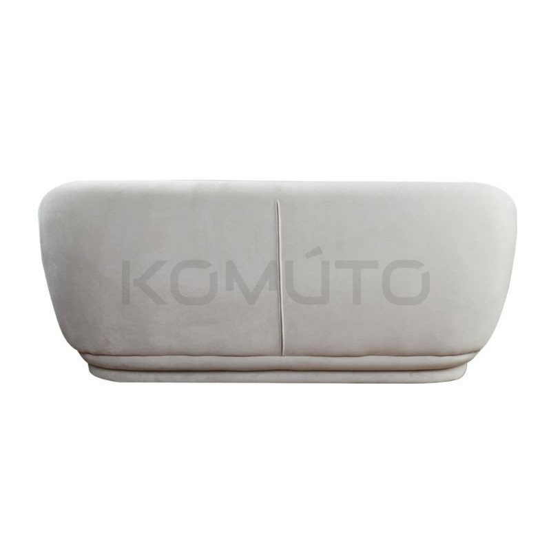 Sofa Balm o zaokrąglonych kształtach 3 osobowa nowoczesna Sofa Balm o zaokrąglonych kształtach 3 osobowa nowoczesna