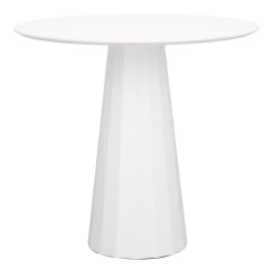 Stół okrągły Wenice biały 80 mały kompaktowy Stół okrągły Wenice biały 80 mały kompaktowy