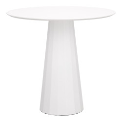 Stół okrągły Wenice biały 80 mały kompaktowy Stół okrągły Wenice biały 80 mały kompaktowy