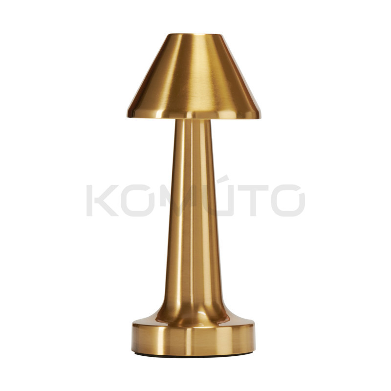 Lampa stołowa TAVOLO B LED dotykowa złota bezprzewodowa