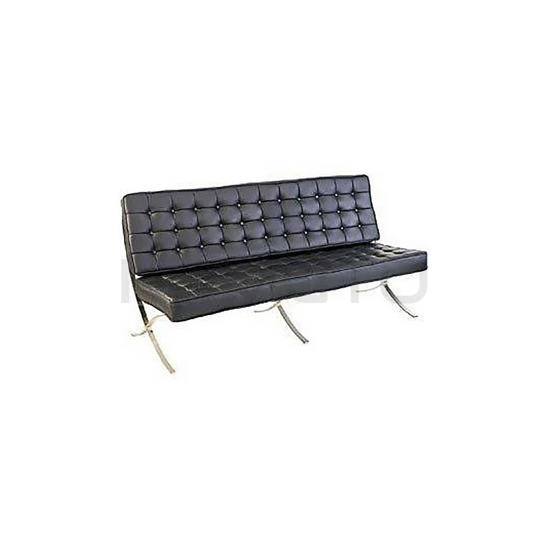 Sofa Inspirowana Barcelona BA skóra naturalna 3 osobowa