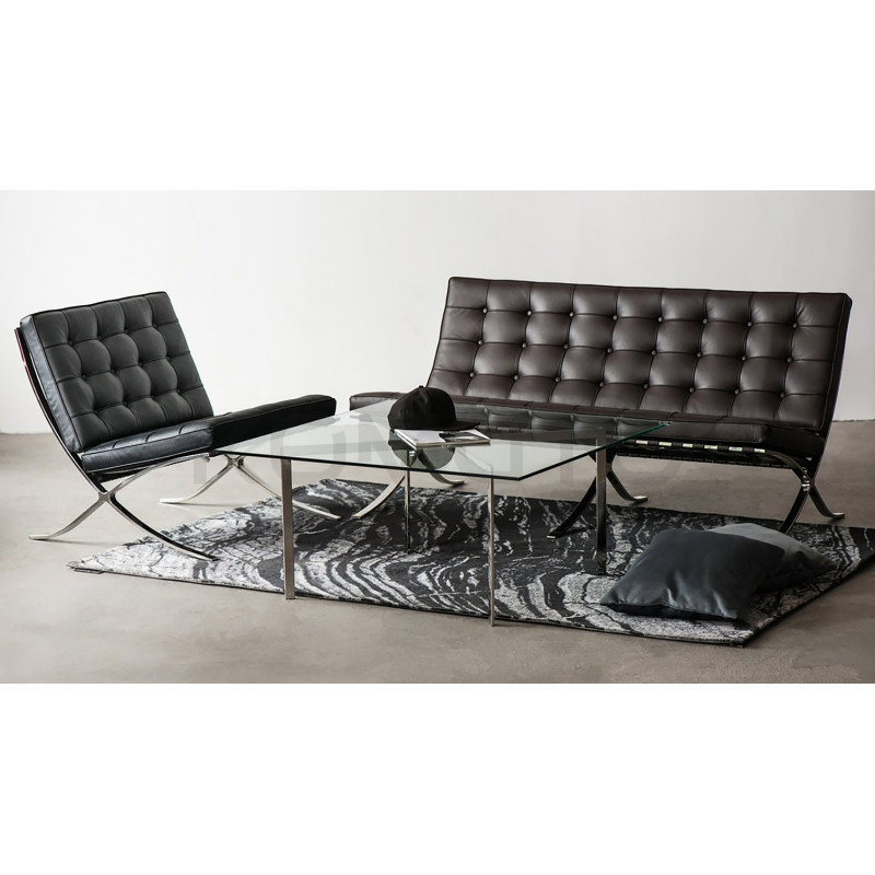 Sofa Inspirowana Barcelona BA skóra naturalna 3 osobowa Sofa Inspirowana Barcelona BA skóra naturalna 3 osobowa