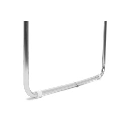 Fotel Ivan Wassily brązowy bauhaus metalowa konstrukcja z rurek