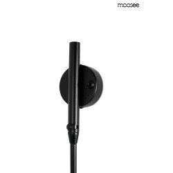 Kinkiet Raven Wall up czarny nowoczesny regulowany Kinkiet Raven Wall up czarny nowoczesny regulowany