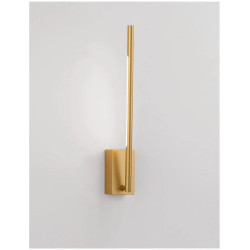 Złoty Kinkiet obrotowy wg własnej osi i po okręgu Moccio