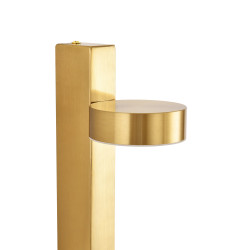 Kinkiet złoty klosz regulowany Fiko w stylu glamour Kinkiet złoty klosz regulowany Fiko w stylu glamour