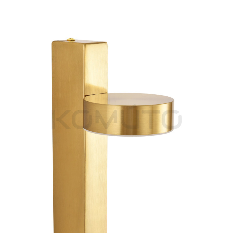 Kinkiet złoty klosz regulowany Fiko w stylu glamour Kinkiet złoty klosz regulowany Fiko w stylu glamour