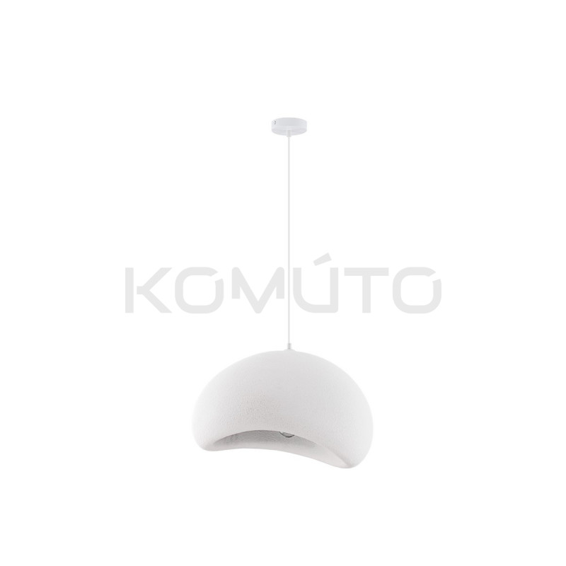 Lampa wisząca Wabi 50 biała nieregularna jak chmura