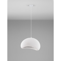 Lampa wisząca Wabi 50 biała nieregularna jak chmura Lampa wisząca Wabi 50 biała nieregularna jak chmura