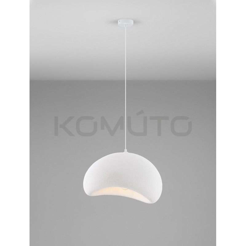 Lampa wisząca Wabi 50 biała nieregularna jak chmura Lampa wisząca Wabi 50 biała nieregularna jak chmura