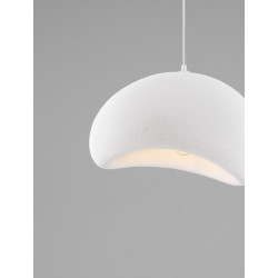 Lampa wisząca Wabi 50 biała nieregularna jak chmura Lampa wisząca Wabi 50 biała nieregularna jak chmura