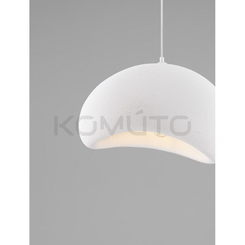 Lampa wisząca Wabi 50 biała nieregularna jak chmura Lampa wisząca Wabi 50 biała nieregularna jak chmura