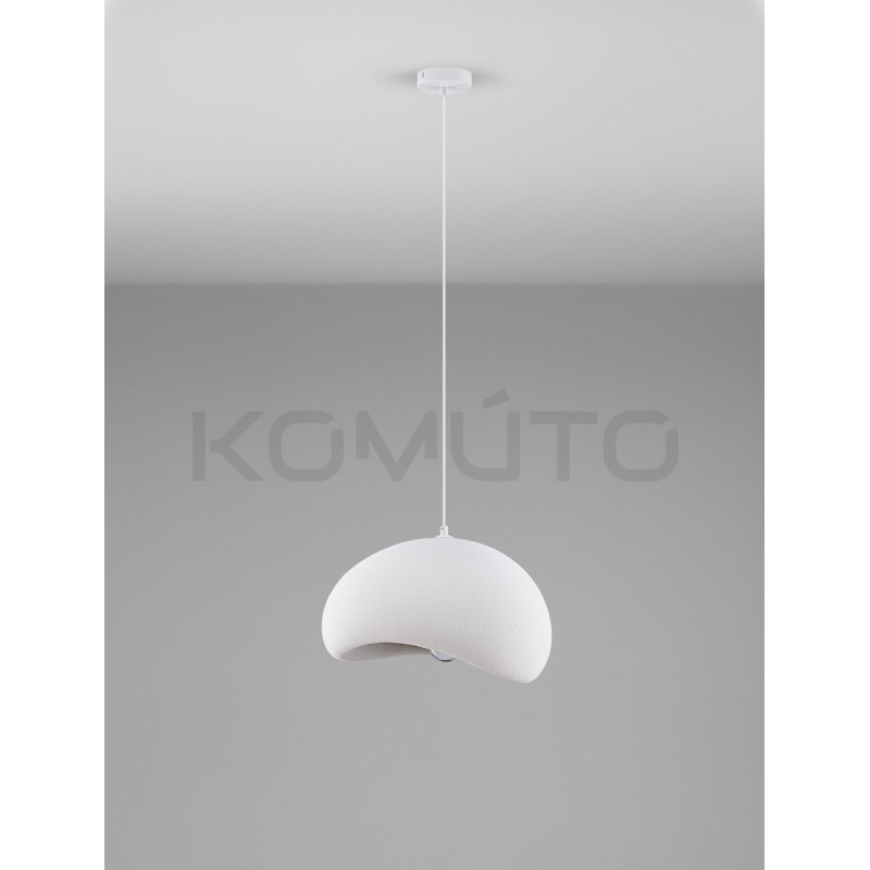 Lampa wisząca Wabi 40 biała styl japani, boho, skanynawski Lampa wisząca Wabi 40 biała styl japani, boho, skanynawski