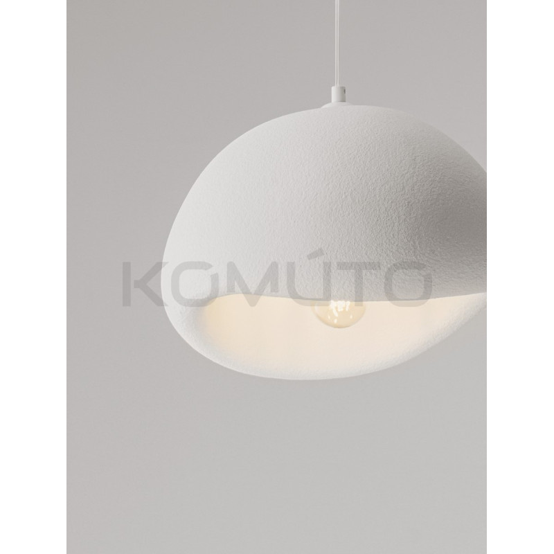 Lampa wisząca Wabi 40 biała styl japani, boho, skanynawski Lampa wisząca Wabi 40 biała styl japani, boho, skanynawski