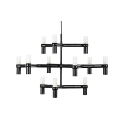 Lampa Wisząca Atomic 12 czarna