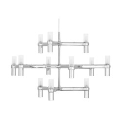 Lampa Wisząca glamour Atomic 12 chrom