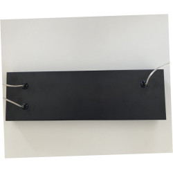 Pozioma Lampa wisząca NEW AGE LED czarna 120 nad stół Pozioma Lampa wisząca NEW AGE LED czarna 120 nad stół