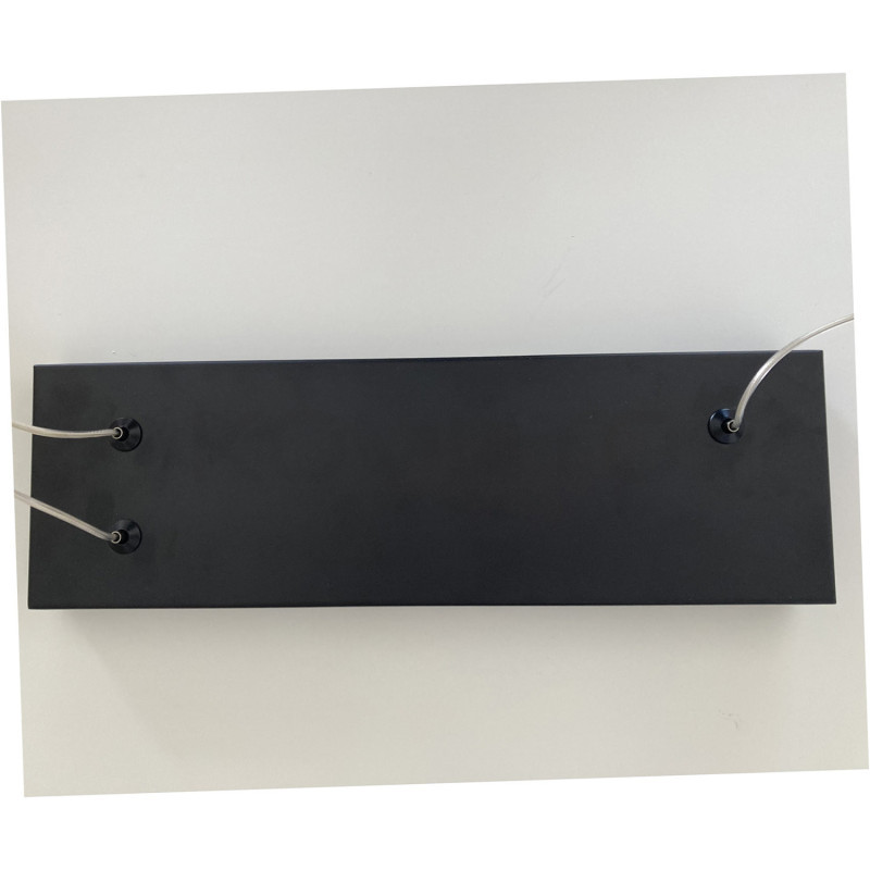 Pozioma Lampa wisząca NEW AGE LED czarna 120 nad stół Pozioma Lampa wisząca NEW AGE LED czarna 120 nad stół