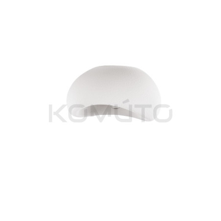 Plafon WABI BIAŁY lampa do przedpokoju sypialni boho japandi