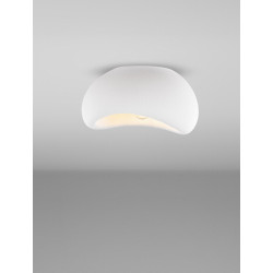 Plafon WABI BIAŁY lampa do przedpokoju sypialni boho japandi Plafon WABI BIAŁY lampa do przedpokoju sypialni boho japandi