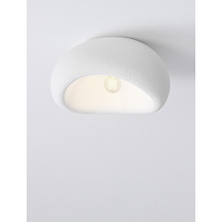 Plafon WABI BIAŁY lampa do przedpokoju sypialni boho japandi Plafon WABI BIAŁY lampa do przedpokoju sypialni boho japandi