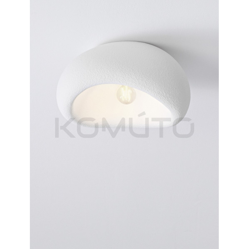 Plafon WABI BIAŁY lampa do przedpokoju sypialni boho japandi Plafon WABI BIAŁY lampa do przedpokoju sypialni boho japandi
