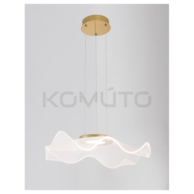 Lampa wisząca Blowin 50 delikatna nowoczesna nad stół LED Lampa wisząca Blowin 50 delikatna nowoczesna nad stół LED